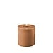 Deluxe Homeart Caramel Real Flame LED Candle Ø10x10cm