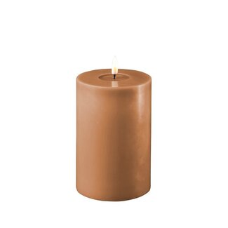 Deluxe Homeart Caramel Real Flame LED Candle Ø10x15 cm Deluxe Homeart Caramel Real Flame LED Candle Ø10x15 cm