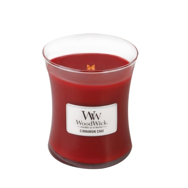 Woodwick Cinnamon Chai Medium Candle WoodWick© 60h.