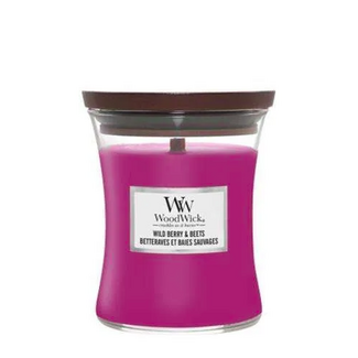 Woodwick Wild Berry & Beets Medium Candle WoodWick© 60h.