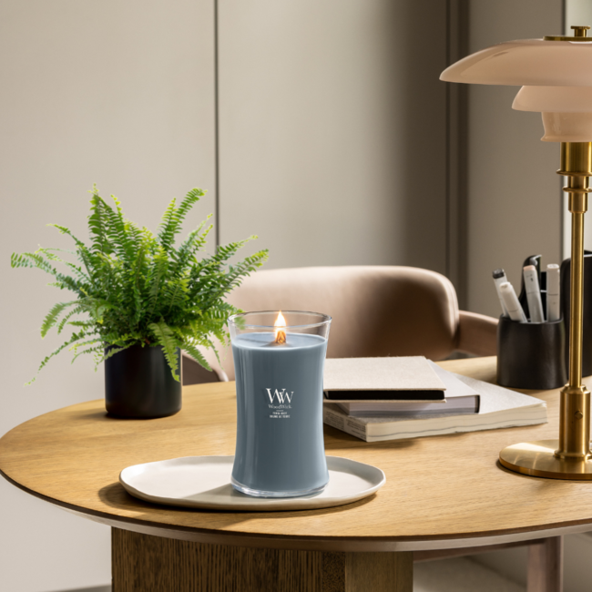 Woodwick Terra Haze Large Candle WoodWick© 130h.