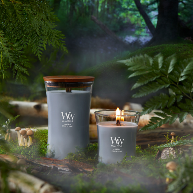 Woodwick Terra Haze Large Candle WoodWick© 130h.