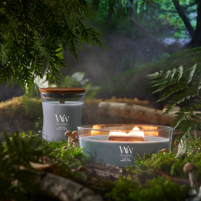 Woodwick Terra Haze Large Candle WoodWick© 130h.