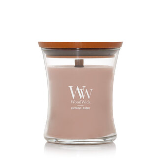 Woodwick Patchouli Créme Medium Candle WoodWick© 60h.