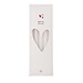 Zusss Doosje met 10 smalle kaarsjes 17cm off white