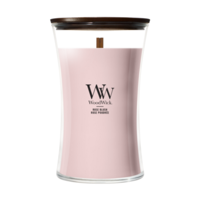Woodwick Rose Blush Large Candle WoodWick© 130h.
