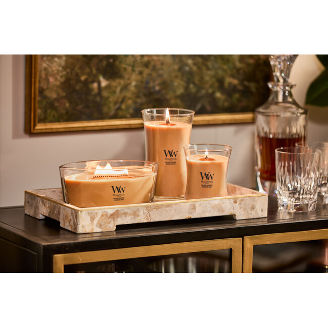 Woodwick Golden Bourbon Large Candle WoodWick© 130h.