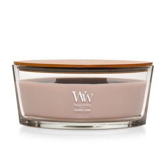 Woodwick Patchouli Crème Ellipse Candle WoodWick© 50h.