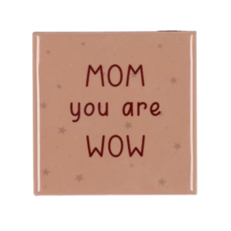 Daan Kromhout Tegeltje Mom 10x10x1cm