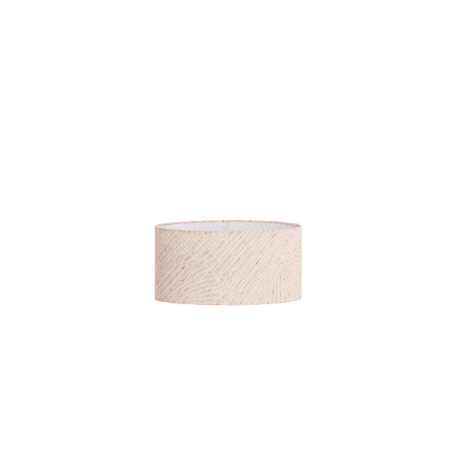 Light & Living Kap ovaal recht smal laag 38-17,5-19 cm STONE beige