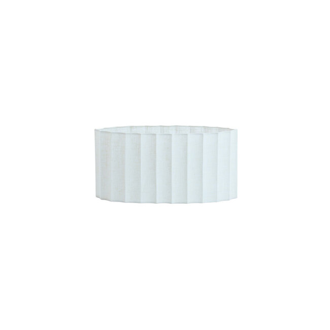 Light & Living Kap ovaal recht smal 45-21-22 cm DISLI linnen crème
