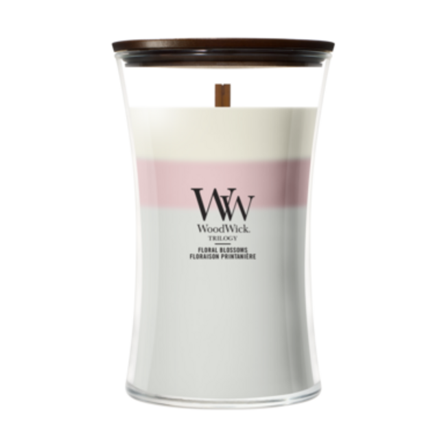 Woodwick Trilogy Floral Blossoms Large Candle WoodWick© 130h.