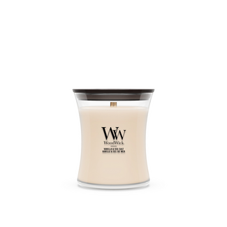 Woodwick Vanilla & Sea Salt Medium Candle WoodWick© 60h.