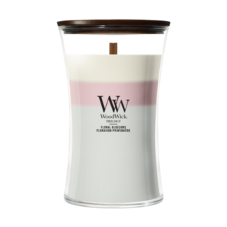 Woodwick Trilogy Floral Blossoms Large Candle WoodWick© 130h.