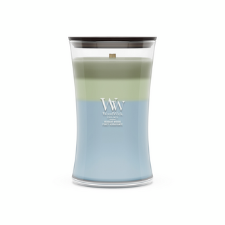 Woodwick Trilogy Verdant Woods Large Candle WoodWick© 130h.