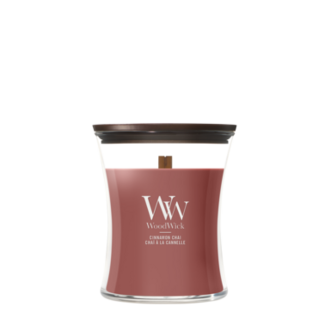 Woodwick Cinnamon Chai Medium Candle WoodWick© 60h.