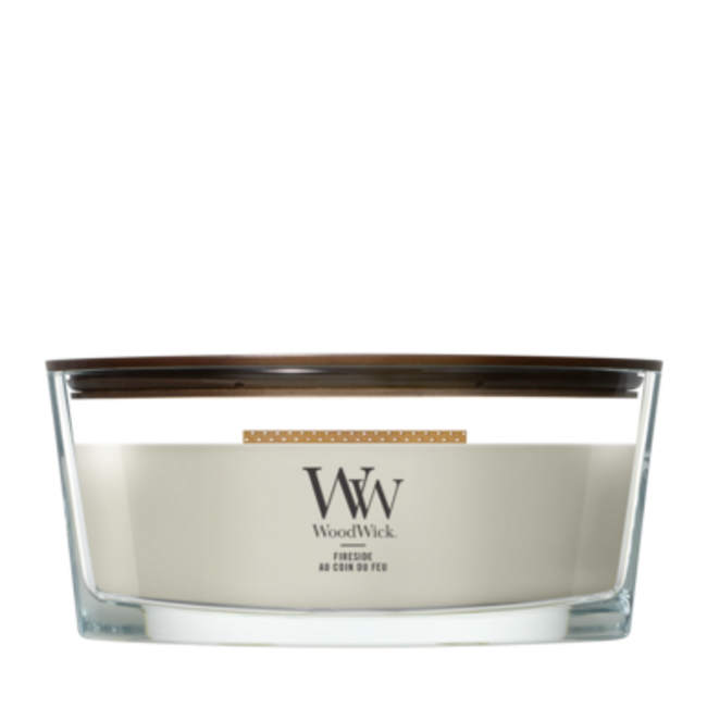 Woodwick Fireside Ellipse WoodWick© HearthWick Flame© 50h