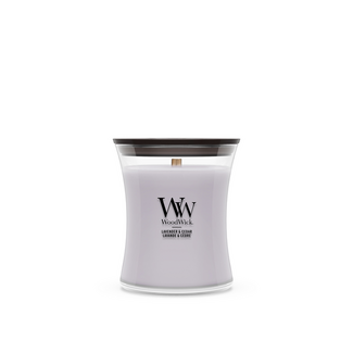 Woodwick Lavender & Cedar Medium Candle WoodWick© 60h.