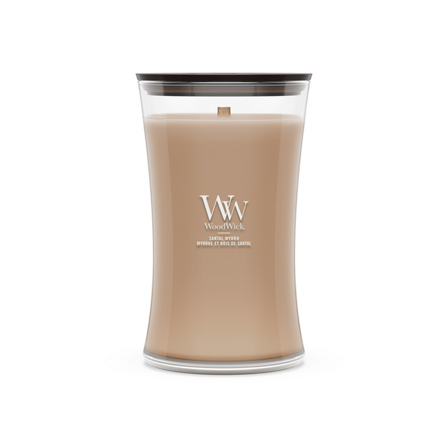 Woodwick Santal Myrrh Large Candle Large Candle WoodWick© 130h.