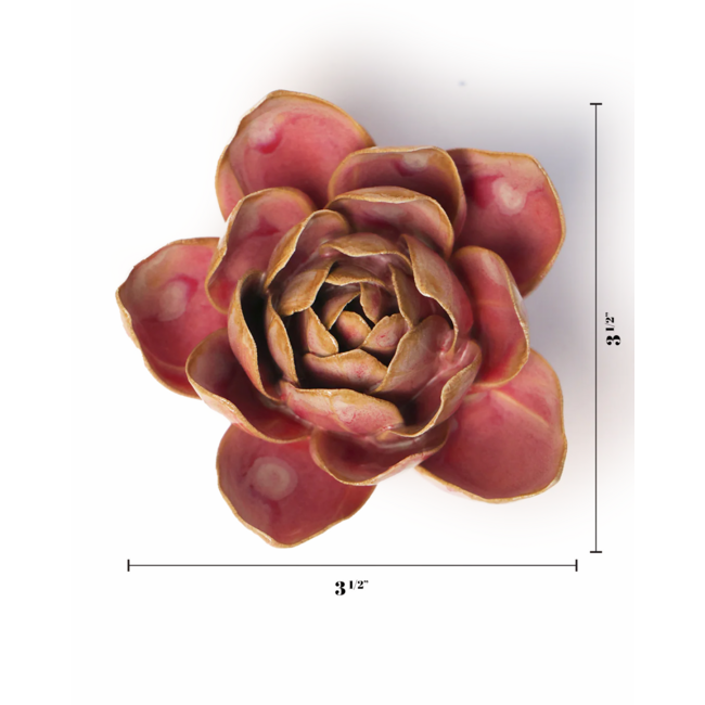 Chive Inc Keramieken bloem Rose Quartz Pink Narcissus