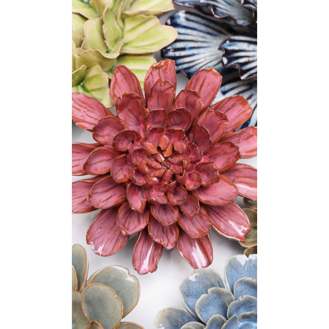 Chive Inc Keramieken bloem Blush Pink Star Dahlia