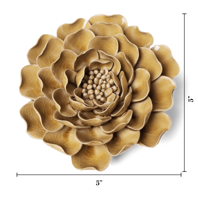 Chive Inc Keramieken bloem Caramel Charm Peony
