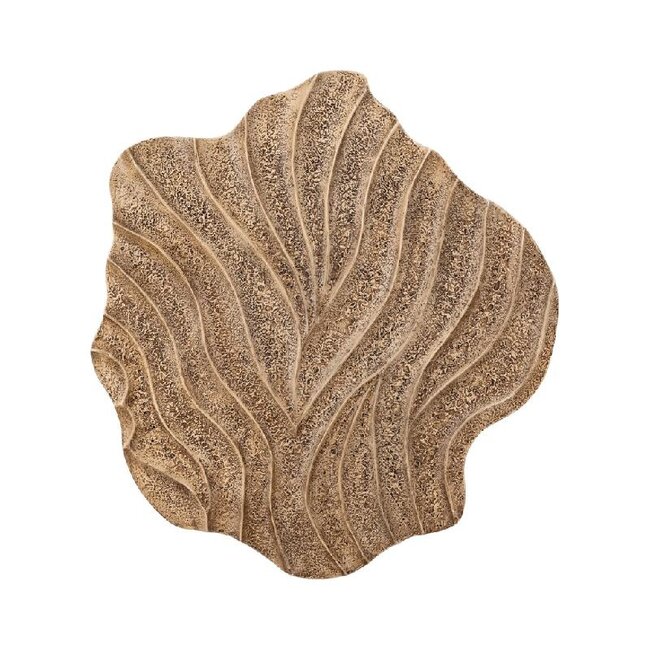 PTMD Abbie Beige MDF wavy organic wall panel L