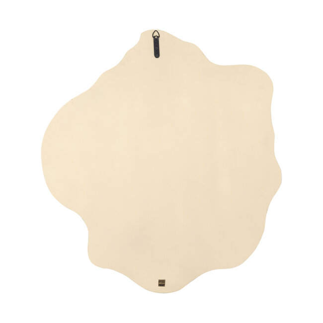 PTMD Abbie Beige MDF wavy organic wall panel L