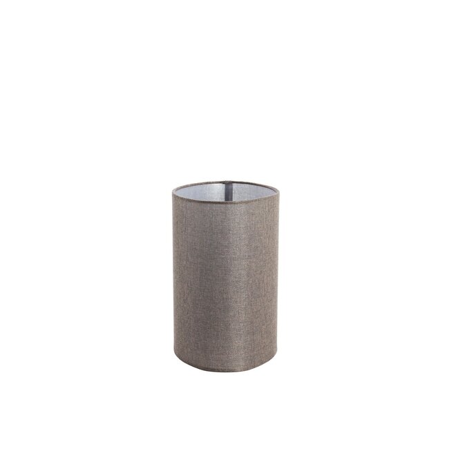 Light & Living Kap ovaal 38-17,5-28 cm BRANFO linnen donker bruin
