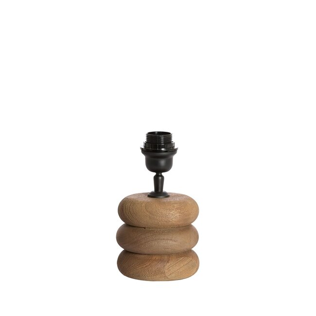 Light & Living Lampvoet Ø12x12 cm BUDONGO hout grijs donker-bruin