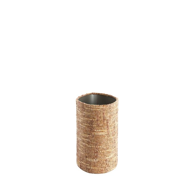 Light & Living Kap ovaal recht smal 38-17,5-28 cm OSIRE terra-bruin