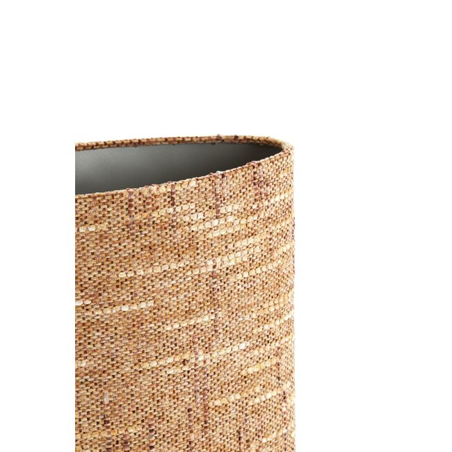 Light & Living Kap ovaal recht smal 30-15-25 cm OSIRE terra-bruin