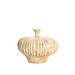 Light & Living Vaas deco 31x29,5x25,5 cm NEVANO crème+oranje-bruin