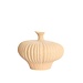 Light & Living Vaas deco 31x29,5x25,5 cm NEVANO mat perzik