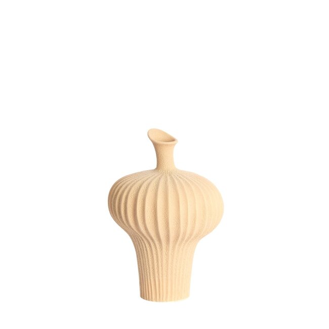 Light & Living Vaas deco 23x22x32,5 cm NEVANO mat perzik