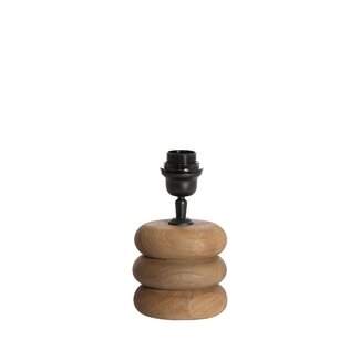 Light & Living Lampvoet Ø12x12 cm BUDONGO hout grijs donker-bruin