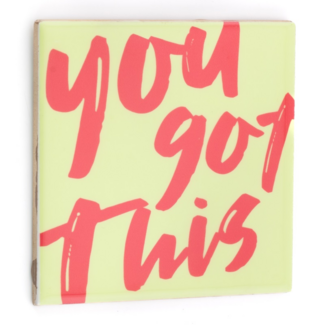 Tegeltje you got this