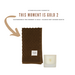 Zusss Pakketje “This moment is gold”+ kaarsje