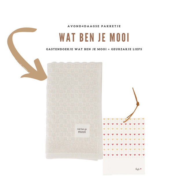 Zusss Pakketje “Wat ben je mooi” + geurzakje
