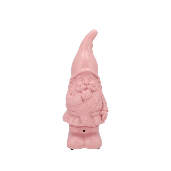 Tuinkabouter 'Flirty Jasper' Pink met Sensor & Geluid