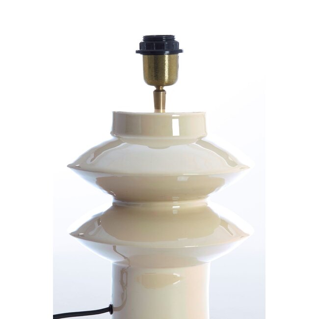 Light & Living Lampvoet Ø22x40 cm PETCH glans licht grijs