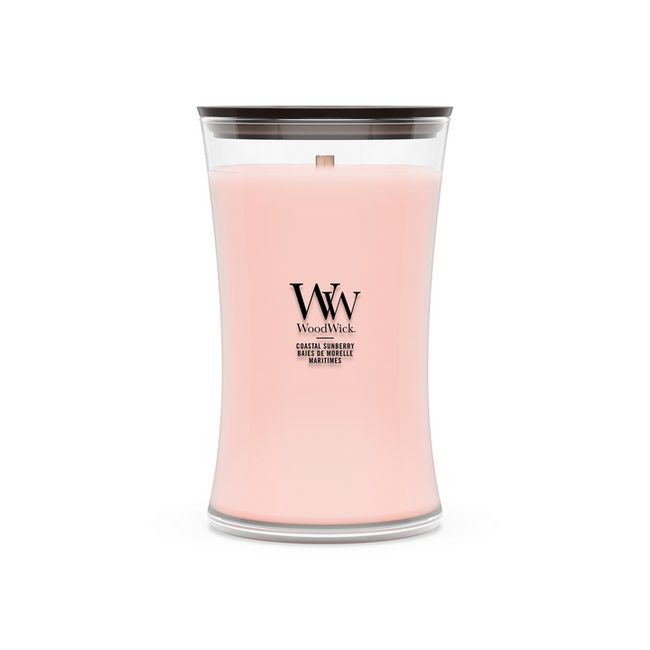 Woodwick Coastal Sunberry Large Candle WoodWick© 130h.