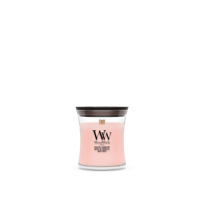 Woodwick Coastal Sunberry Mini Candle WoodWick© 20h.