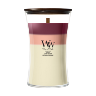 Woodwick Trilogy Lush Nectar Large Candle WoodWick© 130h.