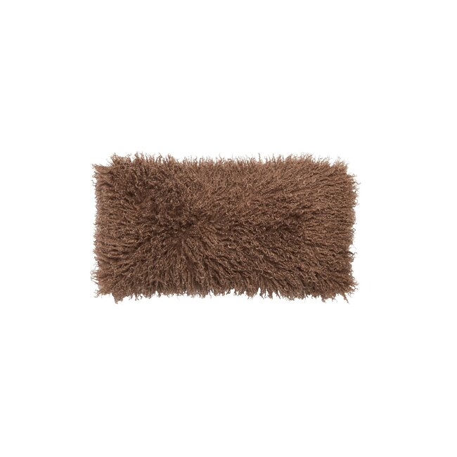 Light & Living Kussen 60x30 cm BUBION donker bruin