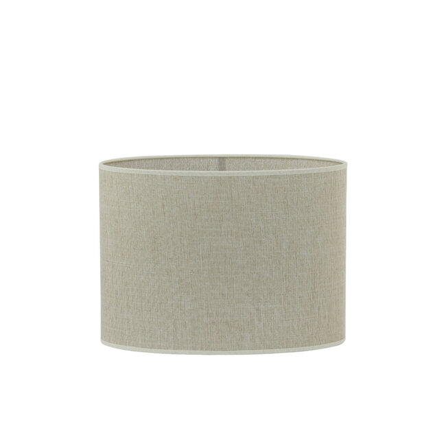 Light & Living Kap ovaal recht smal 30-15-25 cm BRESKA parel wit