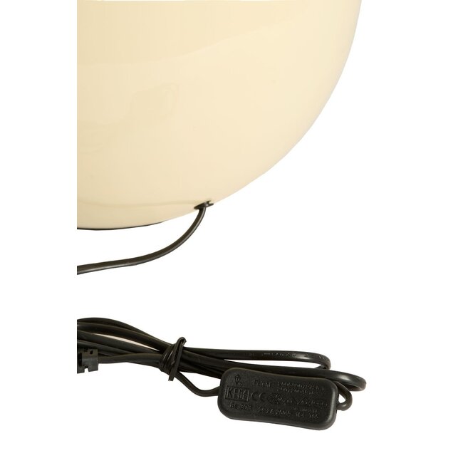 Light & Living Lampvoet Ø31x53 cm BENAO glans crème