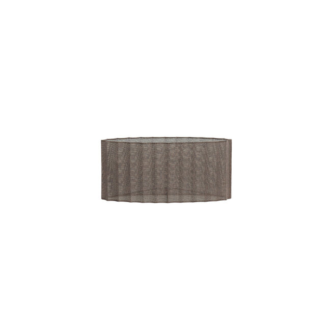 Light & Living Kap ovaal recht smal 38-17,5-19 cm DISLI linnen bruin
