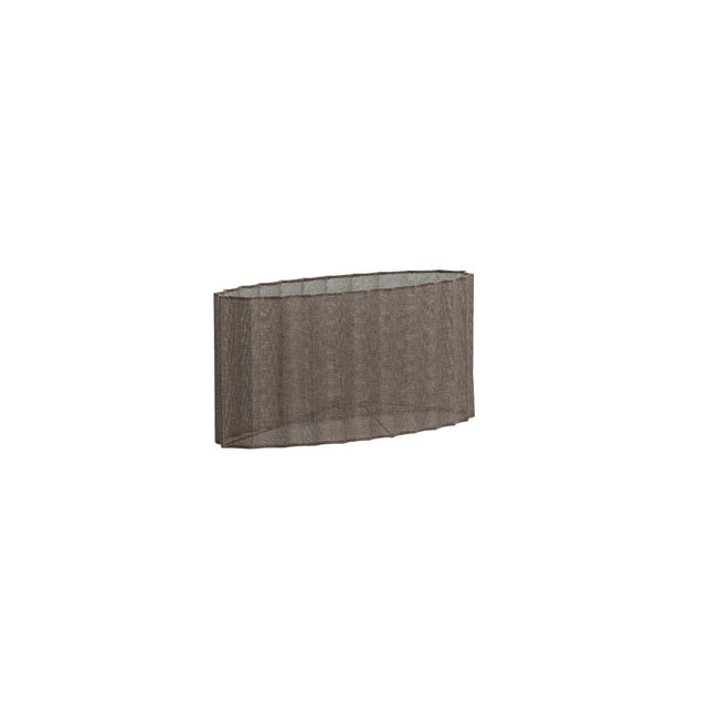 Light & Living Kap ovaal slim 45-21-22 cm Disli Linen Bruin