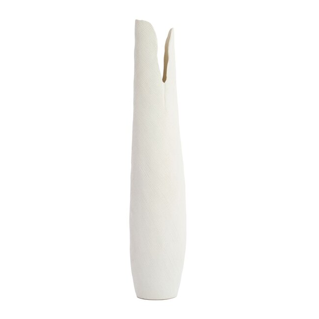 Light & Living Vaas deco 19,5x19x92 cm MESA keramiek crème